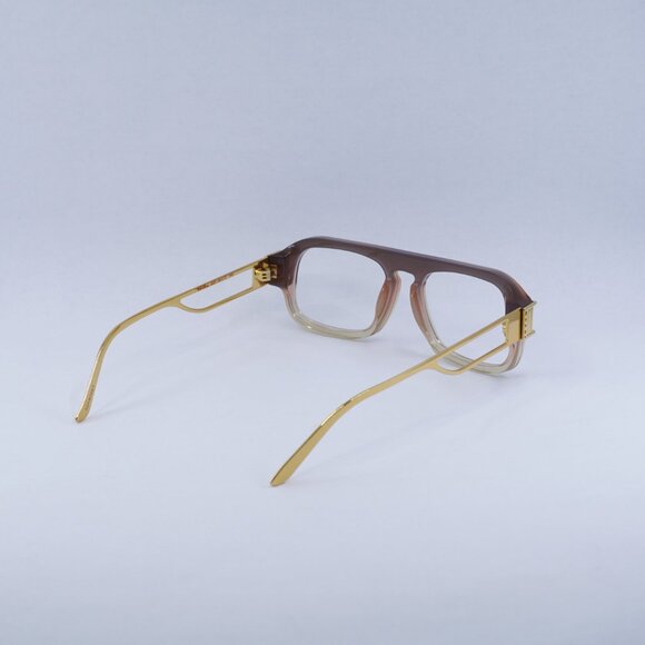 🕶️ New Marni BURULLUS X2P Eyeglasses - Brown Fade/Gold Frame - Picture 5 of 11
